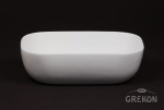 Ceramiczna biała umywalka Premium 46