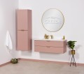 Zestaw mebli łazienkowych pudrowy róż z serii MAGNOLIA