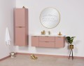 Kolekcja mebli łazienkowych MAGNOLIA pudrowy róż