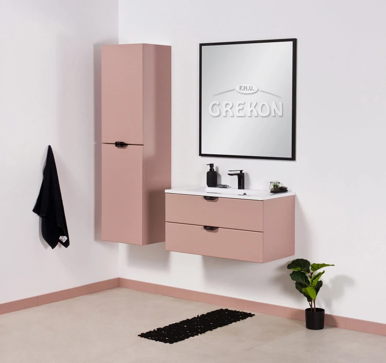 Komplet mebli łazienkowych Magnolia kaszmirowy kolor