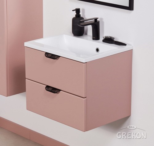 Szafka łazienkowa Magnolia pudrowy róż