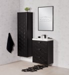 Zestaw czarnych mebli Domino