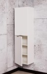 Regał łazienkowy biały 40x143,5cm Victa
