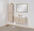 Komplet mebli łazienkowych w piaskowym kolorze seria Magnolia