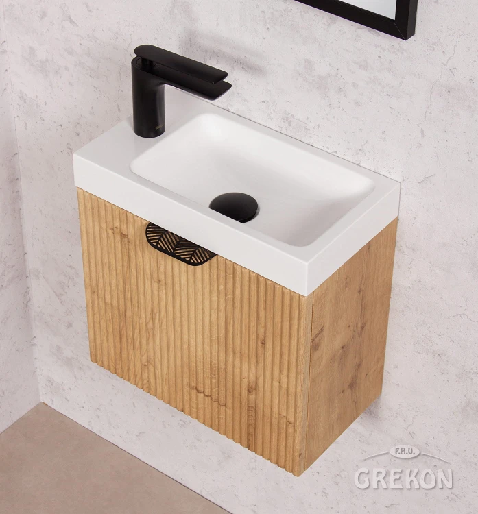 Szafka łazienkowa 40cm kolor dąb burlington