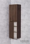 Regał łazienkowy 40x143,5 cm kolor matowy orzech