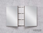 Elegancka szafka łazienkowa z lustrem 100x65 cm