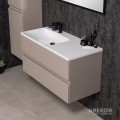 Podwieszana szafka łazienkowa 100 cm kolor fume mat