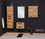 Meble łazienkowe Fokus New Loft kolor naturalny dąb