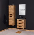 Meble łazienkowe w kolorze naturalnego dębu seria Fokus New Loft