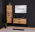 Meble łazienkowe Fokus New Loft dąb naturalny