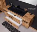 Szafka 140 cm z dwiema półkami i dwiema szufladami z serii Fokus New Loft