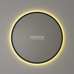 Lustro łazienkowe 80 cm z oświetleniem LED
