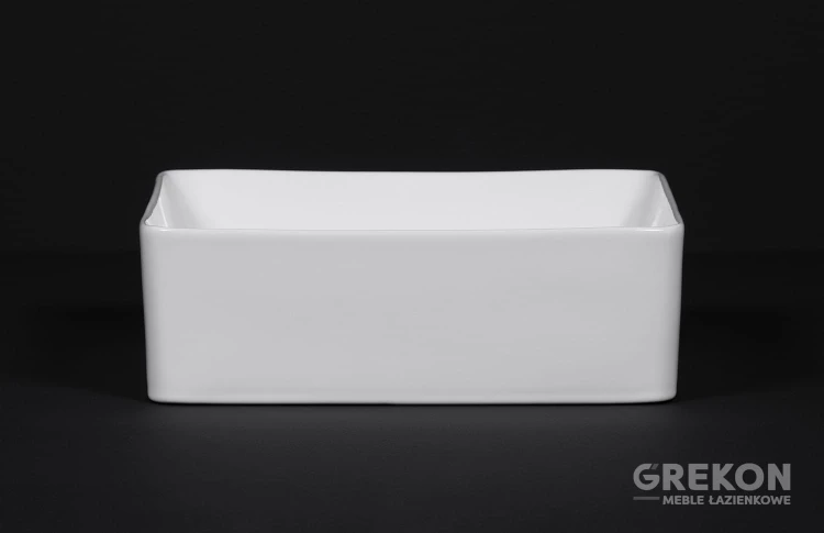 Ceramiczna biała połyskowa umywalka NEO