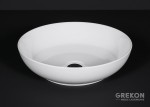 Biała ceramiczna umywalka OMEGA