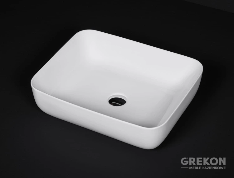 Nowoczesna ceramiczna nablatowa umywalka Pola