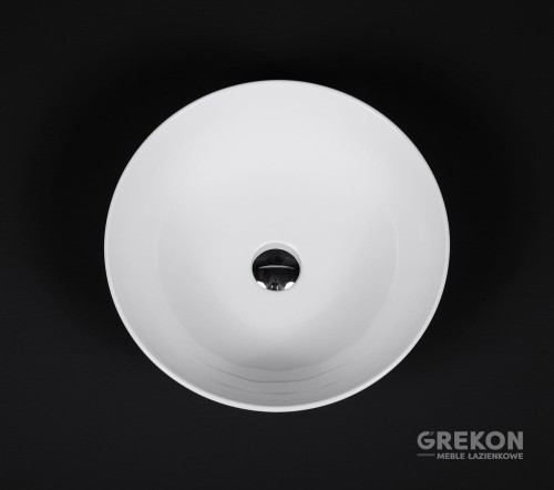 Nablatowa ceramiczna umywalka WAVE