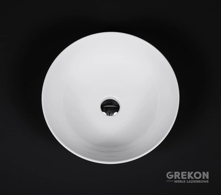 Nablatowa ceramiczna umywalka WAVE