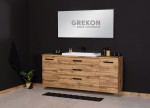 Szafka z serii Fokus New Loft w kolorze naturalnego dębu