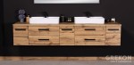 Szafka łazienkowa 210 cm w kolorze naturalny dąb z serii Fokus New Loft