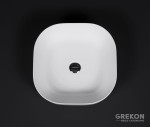 Ceramiczna biała umywalka ALFA