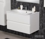 Szafka łazienkowa 80 cm biała