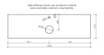 Instrucja wycięcia w blacie pod umywalkę oraz baterię