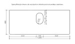 Instrukcja wycięcia otworu na umywalkę w blacie Brendo