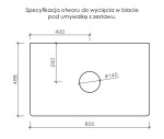 Instrukcja wycięcia blatu w serii Glow