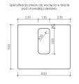 Instrukcja wycięcia otworu w blacie seria Kodi