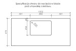 Instrukcja wycięcia blatu pod umywalkę seria Mirage
