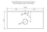 Instrukcja wycięcia blatu pod umywalkę i baterię seria Venus