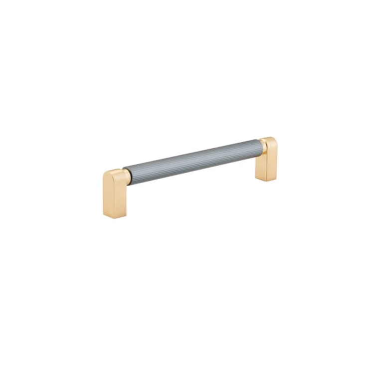 Szaro złoty uchwyt Ante rozstaw 160 mm