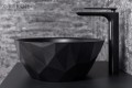 Czarna dolomitowa umywalka Diana