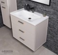 Elegancka kaszmirowa szafka łazienkowa 80 cm