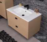 Szafka łazienkowa 80 cm Grend w kolorze camel