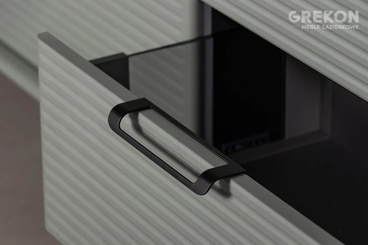 Czarny uchwyt seria Libra
