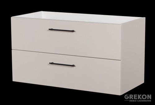 Modułowa szafka łazienkowa 100 cm w kolorze kaszmirowym