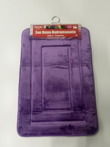 Dywanik łazienkowy SAN REMO 766-75 liliowy