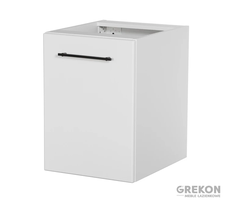 Szafka łazienkowa 40 cm biały połysk