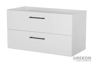 Szafka łazienkowa biała 100 cm EGO
