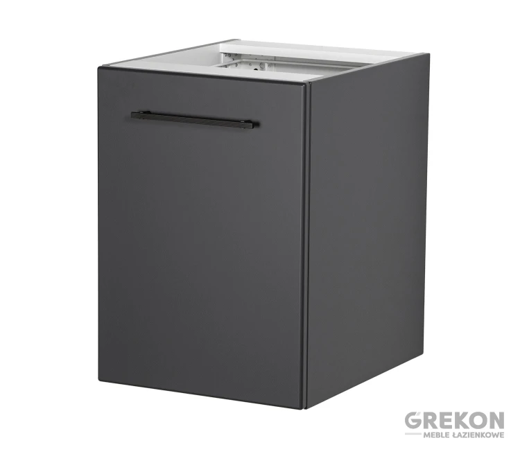 Szafka łazienkowa w kolorze antracytowym 40 cm