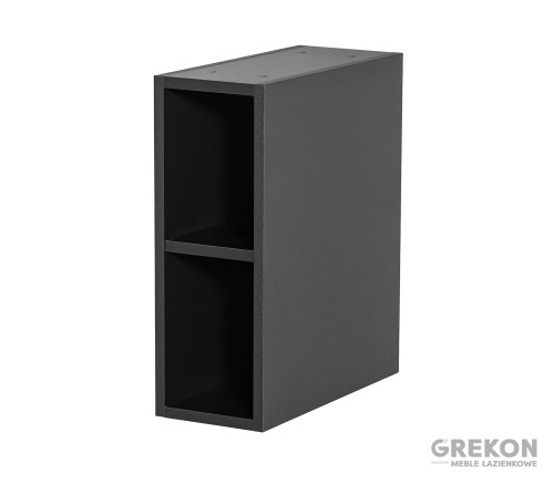 Szafka wnękowa w kolorze antracytowym 20 cm