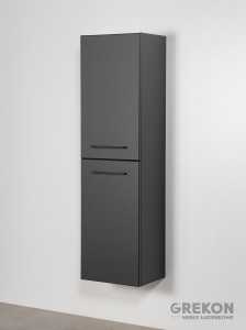Regał łazienkowy antracytowy 40x143cm EGO