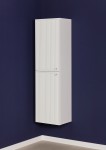 Regał łazienkowy biały 40x143cm ARGENTO