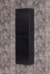 Regał łazienkowy czarny 40x143,5cm BRAVIA