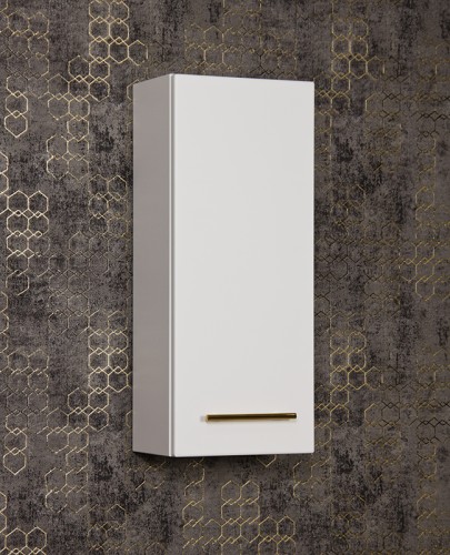 Szafka łazienkowa wisząca biała 30x72cm BELLI GOLD
