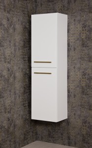 Regał łazienkowy biały 40x143,5cm BELLI GOLD