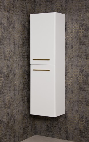 Regał łazienkowy biały 40x143,5cm BELLI GOLD