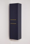 Regał łazienkowy granatowy 40x143,5cm BELLI GOLD